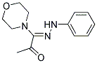 (1Z)-1-MORPHOLIN-4-YL-1-(PHENYLHYDRAZONO)ACETONE Struktur