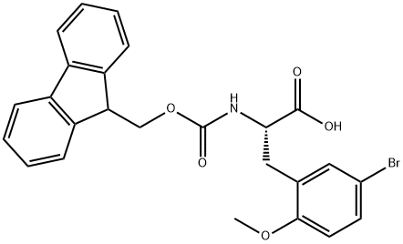 (S)-N-FMOC-(5-BROMO-2-METHOXYPHENYL)ALANINE price.