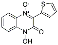 1-HYDROXY-3-(THIOPHENE-2-YL)-1H-QUINOXALINE-2-ONE 4-OXIDE Struktur