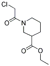 1-(2-CHLORO-ACETYL)-PIPERIDINE-3-CARBOXYLIC ACID ETHYL ESTER Struktur