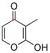 2-HYDROXY-3-METHYL-PYRAN-4-ONE Struktur