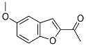 2-ACETYL-5-METHOXY BENZOFURAN Struktur