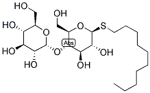 DECYL-BETA-D-1-THIOMALTOPYRANOSIDE Struktur