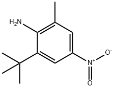 2-TERT-BUTYL-6-METHYL-4-NITROANILINE Struktur