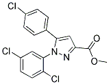 METHYL 5-(4-CHLOROPHENYL)-1-(2,5-DICHLOROPHENYL)-1H-PYRAZOLE-3-CARBOXYLATE Struktur