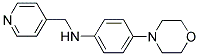 4-MORPHOLIN-4-YL-N-(PYRIDIN-4-YLMETHYL)ANILINE Struktur