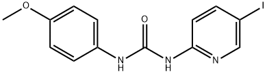 N-(5-IODO-2-PYRIDINYL)-N'-(4-METHOXYPHENYL)UREA Struktur