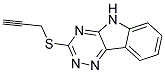 2-PROPYNYL 5H-[1,2,4]TRIAZINO[5,6-B]INDOL-3-YL SULFIDE Struktur