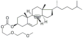 CHOLESTERYL 2-(2-METHOXYETHOXY)ETHYL CARBONATE Struktur