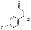 3-CHLORO-3-(P-CHLOROPHENYL)ACROLEIN Struktur