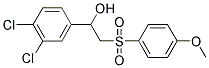 1-(3,4-DICHLOROPHENYL)-2-[(4-METHOXYPHENYL)SULFONYL]-1-ETHANOL Struktur