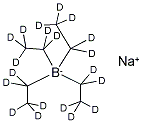 SODIUM TETRAETHYLBORATE-D20 Struktur