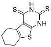 5,6,7,8-TETRAHYDRO-1H-BENZO[4,5]THIENO[2,3-D]PYRIMIDINE-2,4-DITHIONE Struktur