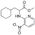 METHYL 3-CYCLOHEXYL-2-[(3-NITRO-2-PYRIDINYL)AMINO]PROPANOATE Struktur