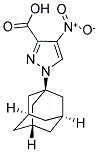 1-ADAMANTAN-1-YL-4-NITRO-1 H-PYRAZOLE-3-CARBOXYLIC ACID Struktur