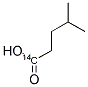 4-METHYLPENTANOIC ACID, [1-14C] Struktur