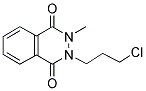 2-(3-CHLOROPROPYL)-3-METHYL-2,3-DIHYDRO-1,4-PHTHALAZINEDIONE Struktur