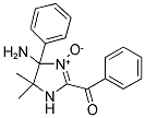 4-AMINO-2-BENZOYL-5,5-DIMETHYL-4-PHENYL-4,5-DIHYDROIMIDAZOLE 3-OXIDE Struktur