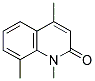 1,4,8-TRIMETHYL-2(1H)-QUINOLINONE Struktur