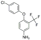 4-(4-CHLOROPHENOXY)-3-(TRIFLUOROMETHYL)ANILINE Struktur