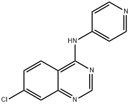 7-CHLORO-N-(4-PYRIDINYL)-4-QUINAZOLINAMINE Struktur