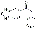 N-(4-IODOPHENYL)-2,1,3-BENZOTHIADIAZOLE-5-CARBOXAMIDE Struktur