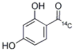 2',4'-DIHYDROXYACETOPHENONE, [METHYL-14C] Struktur