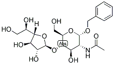 BENZYL 2-ACETAMIDO-2-DEOXY-4-O-B-D-GALACTOFURANOSYL-A-D-GLUCOPYRANOSIDE Struktur