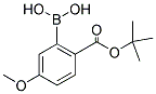 [2-(TERT-BUTOXYCARBONYL)-5-METHOXYPHENYL]BORONIC ACID Struktur