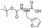 (S)-N-BOC-2-FURYLALANINE Struktur