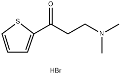 DIMETHYL[3-OXO-3-(2-THIENYL)PROPYL]AMMONIUM BROMIDE Struktur