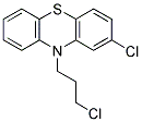 2-CHLORO-10-(3-CHLOROPROPYL)-10H-PHENOTHIAZINE Struktur