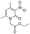 ETHYL 2-[4,6-DIMETHYL-3-NITRO-2-OXO-1(2H)-PYRIDINYL]ACETATE Struktur