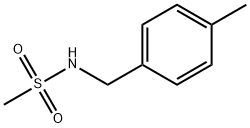 N-(4-METHYLBENZYL)METHANESULFONAMIDE Struktur