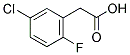 5-CHLORO-2-FLUOROPHENYLACETIC ACID Struktur