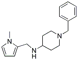 (1-BENZYL-PIPERIDIN-4-YL)-(1-METHYL-1H-PYRROL-2-YLMETHYL)-AMINE Struktur