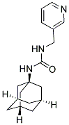 N-1-ADAMANTYL-N'-(PYRIDIN-3-YLMETHYL)UREA Struktur