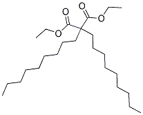 DIETHYL DINONYLMALONATE Struktur