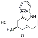 H-L-TRP-OALL HCL Struktur