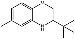 3-(TERT-BUTYL)-6-METHYL-3,4-DIHYDRO-2H-1,4-BENZOXAZINE Struktur