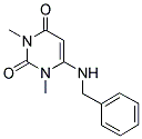 1,3-DIMETHYL-6-BENZYLAMINOURACIL Struktur