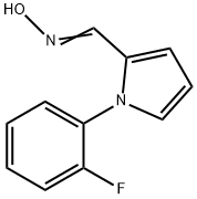 1-(2-FLUOROPHENYL)-1H-PYRROLE-2-CARBALDEHYDE OXIME Struktur