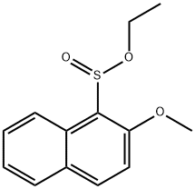 ETHYL 2-METHOXY-1-NAPHTHALENESULFINATE Struktur