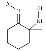 2-HYDROXYAMINO-2-METHYL-CYCLOHEXANONE OXIME Struktur