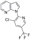 1-[3-CHLORO-5-(TRIFLUOROMETHYL)-2-PYRIDINYL]-1H-PYRROLO[2,3-B]PYRIDINE Struktur