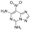 8-NITRO[1,2,4]TRIAZOLO[1,5-C]PYRIMIDINE-5,7-DIAMINE Struktur