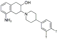 (+/-) 4-AMINOBENZOVESAMICOL [3',4'-3H] Struktur