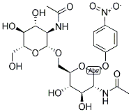 GLCNAC1-B-6GALNAC-A-PNP Struktur