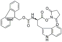 FMOC-D-TRP-OSU Struktur