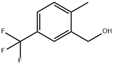 2-METHYL-5-(TRIFLUOROMETHYL)BENZYL ALCOHOL Struktur